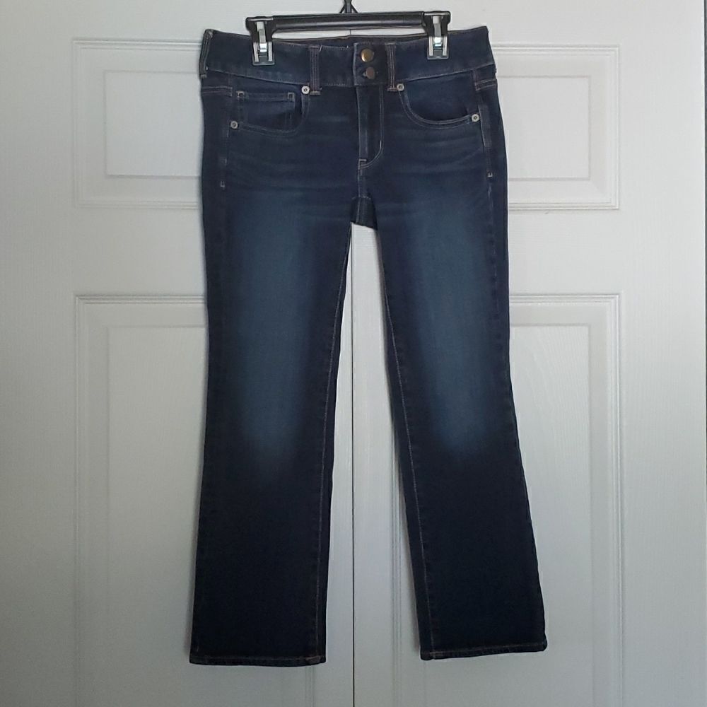 American Eagle Outfitters Women's Artist Crop Jeans Size 2 - Picture 3 of 9